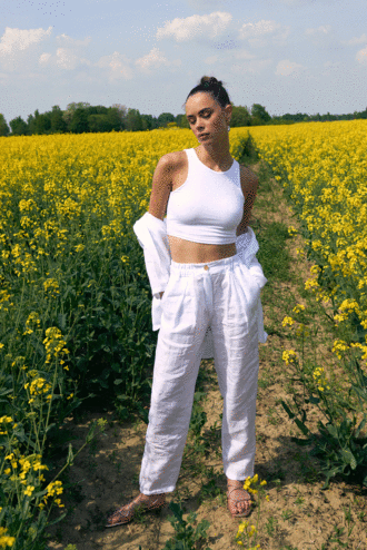 Colors Bloom 1.gif Kikisix pantalone bianco - 