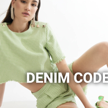 Denim Code.png Kikisix maglietta e short verdi 